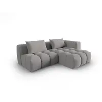 Colțar gri (cu colț pe partea dreaptă/cu șezlong) Verona – Cosmopolitan Design