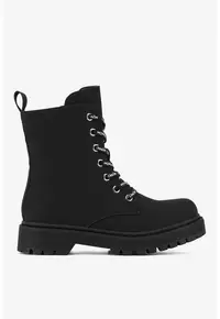 Ghete dama 5905588823896 - Sintetic - Negru - Negru