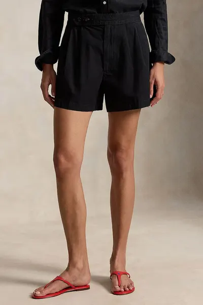 Polo Ralph Lauren pantaloni scurți pentru femei, din bumbac