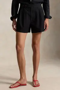 Polo Ralph Lauren pantaloni scurți pentru femei, din bumbac