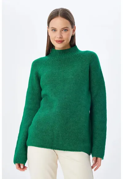 Pulover dama - Tricot - Verde