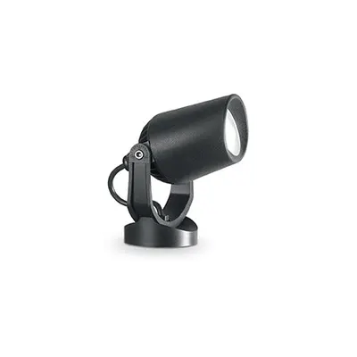Corp iluminat plante Minitommy, 1 bec LED, dulie GU10, D:115 mm, H:350 mm, Negru