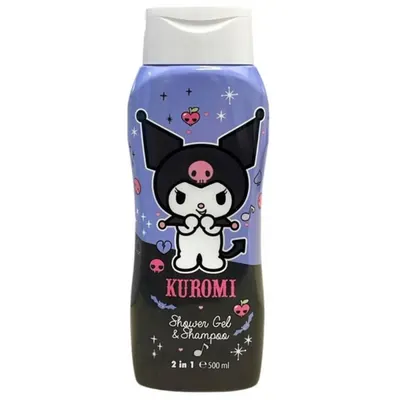 Gel Dus si Sampon 2 in 1 Air Val Kuromi, 500 ml