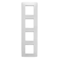 Placa ornament CProiector HORUS ONE - IN TECHNOPOLYMER - 2+2+2+2 modul VERTICAL - WHITE - CProiector HORUS