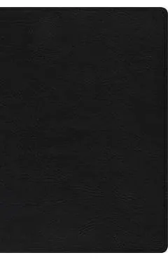KJV Super Giant Print Reference Bible, Black Genuine Leather