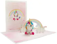 Felicitare Kiriori Pop-up - Unicorn
