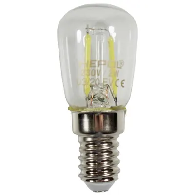Bec LED LOHUIS frigider, E14, 2W, 20000 ore, lumina rece