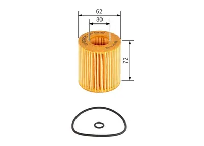 Filtru ulei BOSCH 1 457 429 257