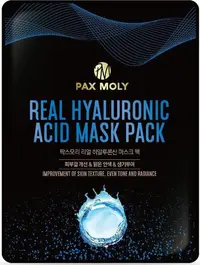 Pax Moly Mască de față folie cu acid hialuronic, 25 ml