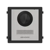 Post videointerfon de exterior pentru blocuri Hikvision DS-KD8003-IME1 (B)NS 2MP HD Camera, Fish eye, IR Supplement, RAM 256 MB