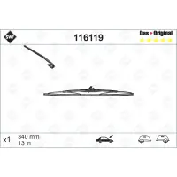 Lamela stergator SWF 116119