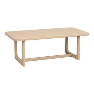 Măsuță de cafea în culoare naturală deschisă cu blat cu aspect de lemn de stejar 50x103 cm Driscoll – Rowico