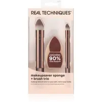Real Techniques Makeup Saver Brush Trio set perii machiaj