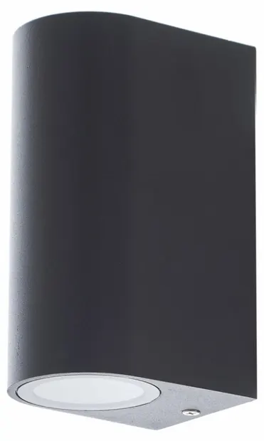 Aplică de exterior Elbulgaria - 2x40W, IP44, negru