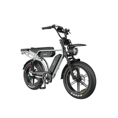 Bicicletă electrică PIXAR M9 cu baterie dublă de 48V și 35AH