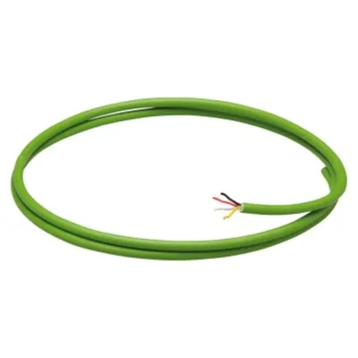 Knx Bus Cable - Lszh Cable Sheath - 2 Conductors 1 X 2 X 0,8 - Diametru 5,2mm - Cpr Class Cca-S1a,d0,a1 - Green