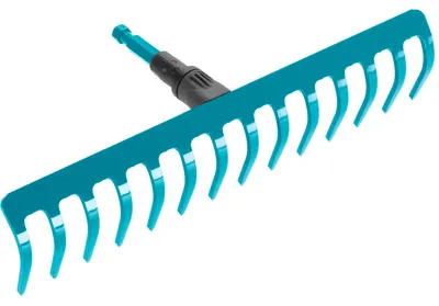 Greblă de grădină Gardena - Combisystem, 36 cm, fără mâner