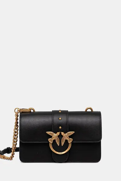 Pinko geantă crossbody pentru femei din piele