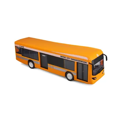Autobuz cu telecomanda Maisto Tech City Bus Portocaliu
