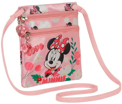 Geantă de umăr mică Karactermania Minnie - Garden