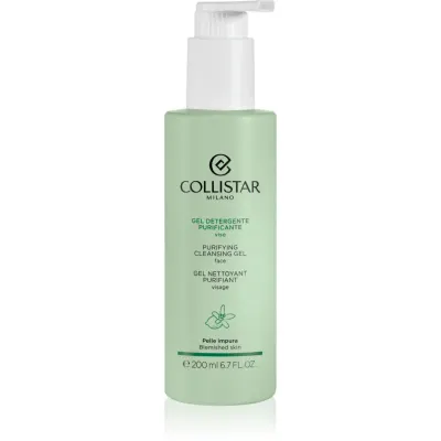 Collistar Cleansing Purifying Cleansing Gel gel de curățare delicat pentru pielea predispusa la iritatii 200 ml