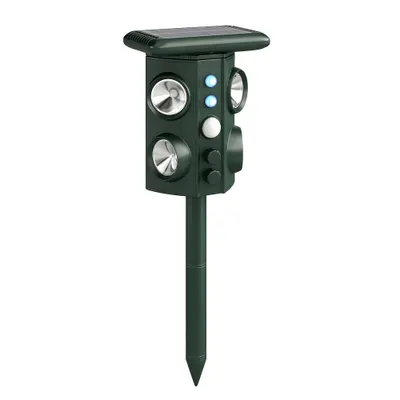 Outsunny Dispozitiv de Alungare a Animalelor, Repelent Ultrasonic | Aosom Romania