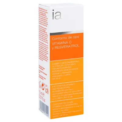 Crema gel contur ochi cu Vitamina C si resveratrol, Interapothek | 15 ml