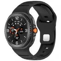 Curea Techsuit W050 pentru Samsung Galaxy Watch9 / Watch8 / Watch8 Classic Series, Neagra