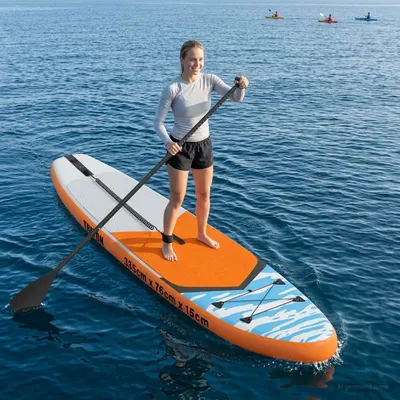 vidaXL Plăci de paddle gonflabile TRITON 335 x 76 x 15 cm albastru