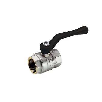 Robinet cu sfera pentru apa Mistral F/F 1/2'' <br /> cu maneta neagra