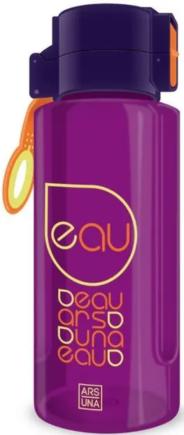Sticlă de apă Ars Una - Violet, 650 ml.
