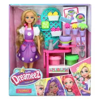 Set de joaca papusa cu accesorii, Dreameez, Florist