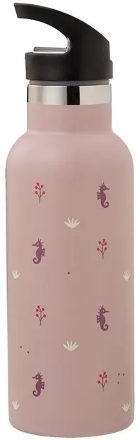 Sticlă și termos din oțel inoxidabil 2 în 1 Fresk - Seahorse, 500 ml