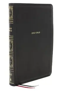 Nkjv, Thinline Bible, Giant Print, Leathersoft, Black, Red Letter Edition, Comfort Print: Holy Bible, New King James Version