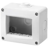 Doza aparenta 3 module IP40 gri Gewiss Chorus GW16503