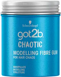 Guma modelatoare pentru par cu fixare puternica dar flexibila Chaotic, 100ml, Got2b