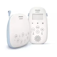 Interfon bebelusi, Philips Avent, Fara interferente, Cu lumina de veghe, Cu melodii, Cu tehnologie DECT, Pana la 24h capacitate de functionare, 0 luni+, Alb