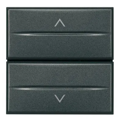 Buton pentru comanda storuri rulante Axolute - Antracit -2 module