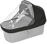 Husă de ploaie pentru pătuț pentru nou-născut Thule - Negru