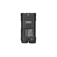 Lanterna profesionala Acebeam Terminator M2-X 6500K CW BLACK, 3200 lumeni, 500 m