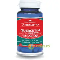 Quercetin Imuno Suport (Vitamina C + Zn + D3) 60cps