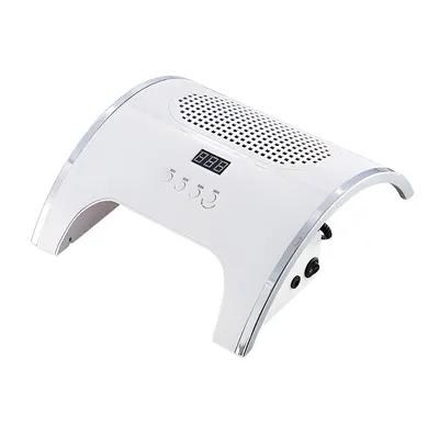Lampă UV/LED Profesională 2 în 1 Albă 80W cu Aspirator pentru Orice Material Tehnic