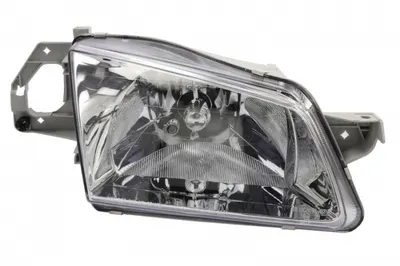 Far fata Dreapta (H4, electric, cu motor, culoare insert: cromat) potrivit MAZDA 323 F VI, 323 S VI