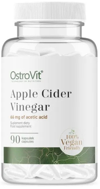 Apple Cider Vinegar, 600 mg, 90 capsule, OstroVit