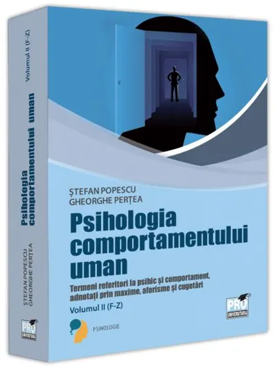 Psihologia comportamentului uman (Vol. 2: F-Z) - Paperback brosat