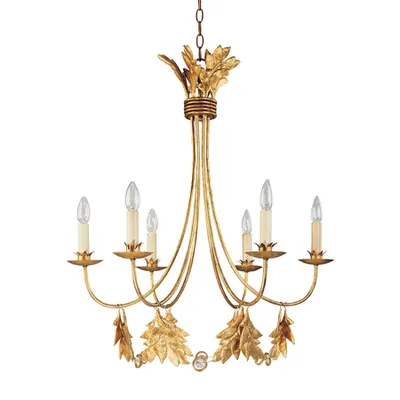 Corp de iluminat suspendat, lustra Sweet Olive 6 Light Chandelier