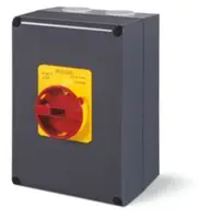 Intrerupator separatorn63A 2P IP65 150x210x107mm II 2D GENERAL GREY/BLACK