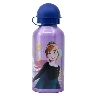Sticla de apa, pentru copii, din aluminiu, fara BPA, multicolor, 400 ml, Frozen, Disney Engros
