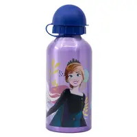 Sticla de apa, pentru copii, din aluminiu, fara BPA, multicolor, 400 ml, Frozen, Disney Engros