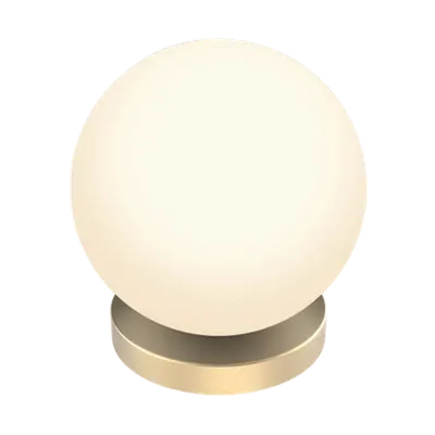 Lampa Birou Adam Led 3w Auriu cu Dimmer si Baterie
